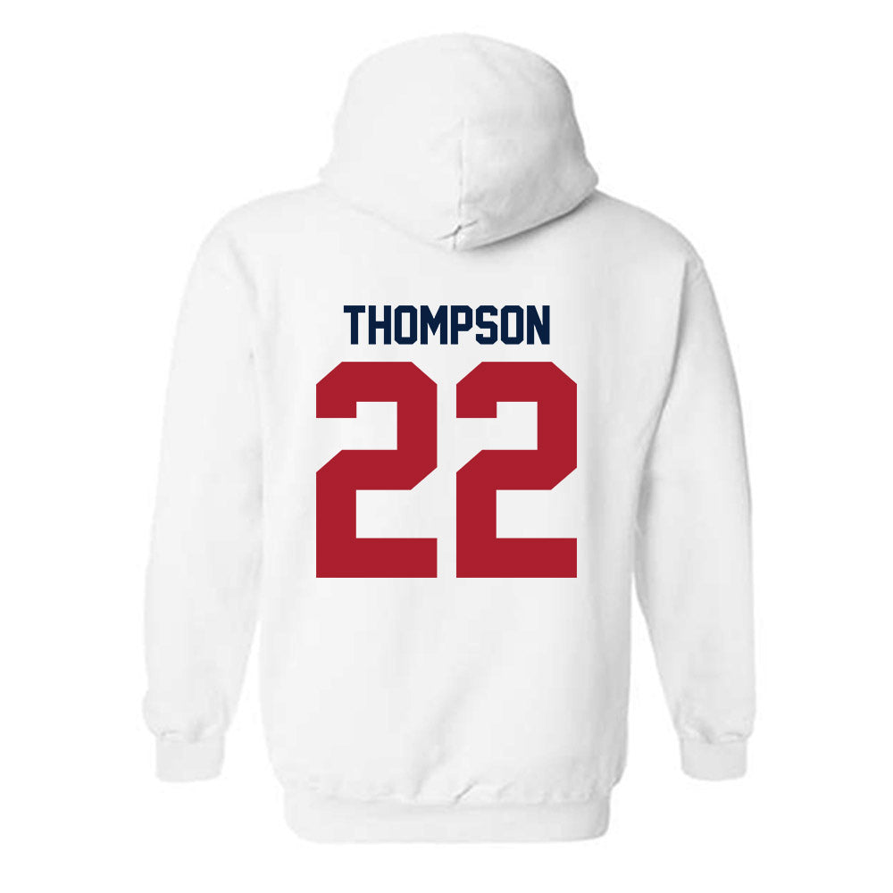 Liberty - NCAA Women's Lacrosse : Ava Thompson - Classic Shersey Hooded Sweatshirt-1