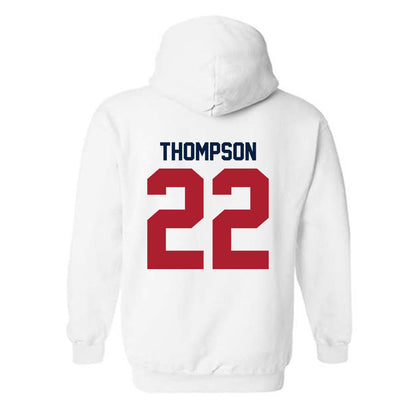 Liberty - NCAA Women's Lacrosse : Ava Thompson - Classic Shersey Hooded Sweatshirt-1
