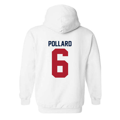 Liberty - NCAA Football : Micah Pollard - Classic Shersey Hooded Sweatshirt-1