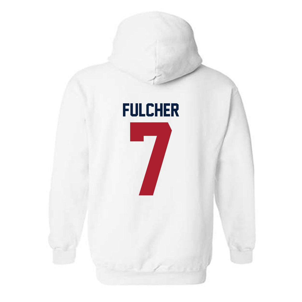 Liberty - NCAA Softball : Aubrey Fulcher - Classic Shersey Hooded Sweatshirt-1