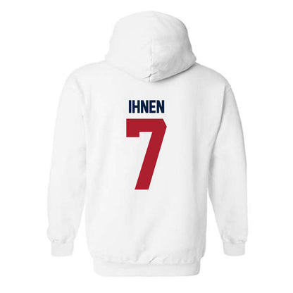 Liberty - NCAA Men's Basketball : Isaiah Ihnen - Classic Shersey Hooded Sweatshirt-1