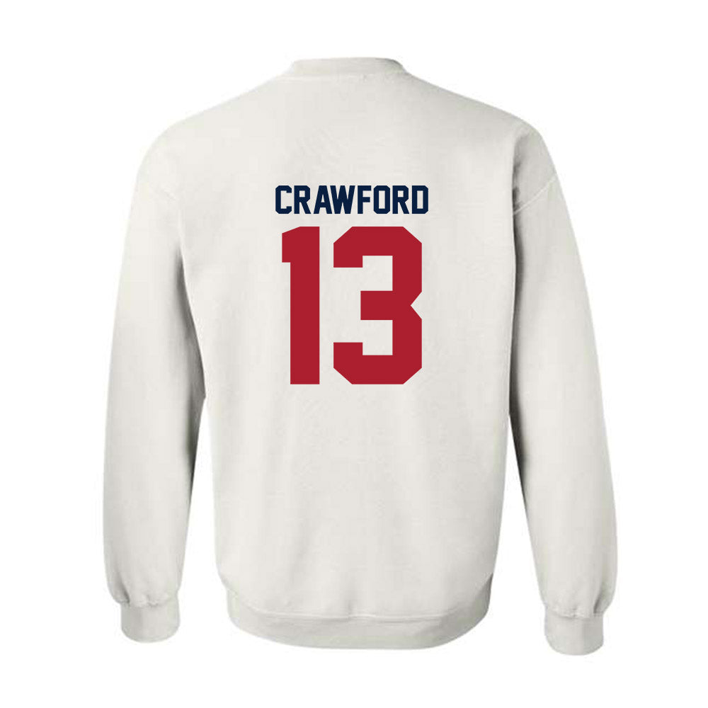 Liberty - NCAA Football : D'Wayne Crawford - Crewneck Sweatshirt