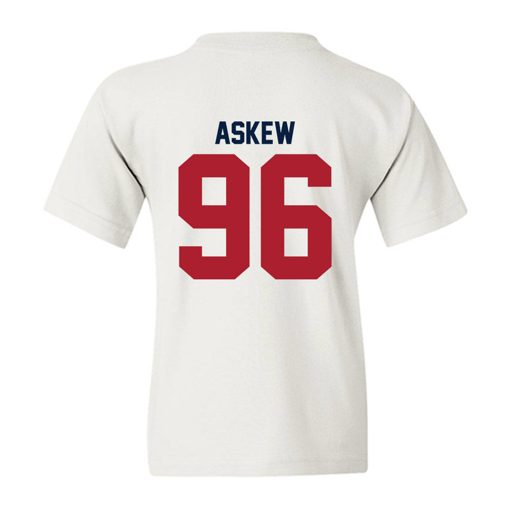 Liberty - NCAA Football : Gavin Askew - Classic Shersey Youth T-Shirt-1