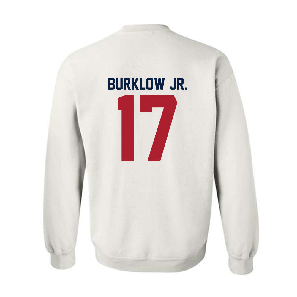 Liberty - NCAA Football : Bo Burklow Jr. - Classic Shersey Crewneck Sweatshirt-1