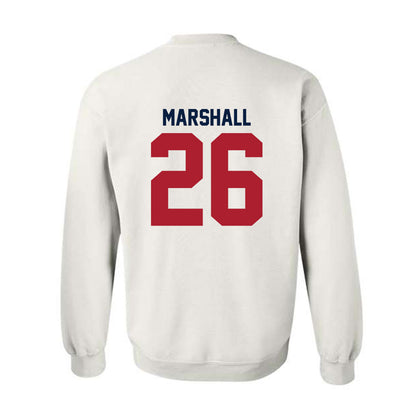 Liberty - NCAA Women's Lacrosse : Megan Marshall - Classic Shersey Crewneck Sweatshirt-1