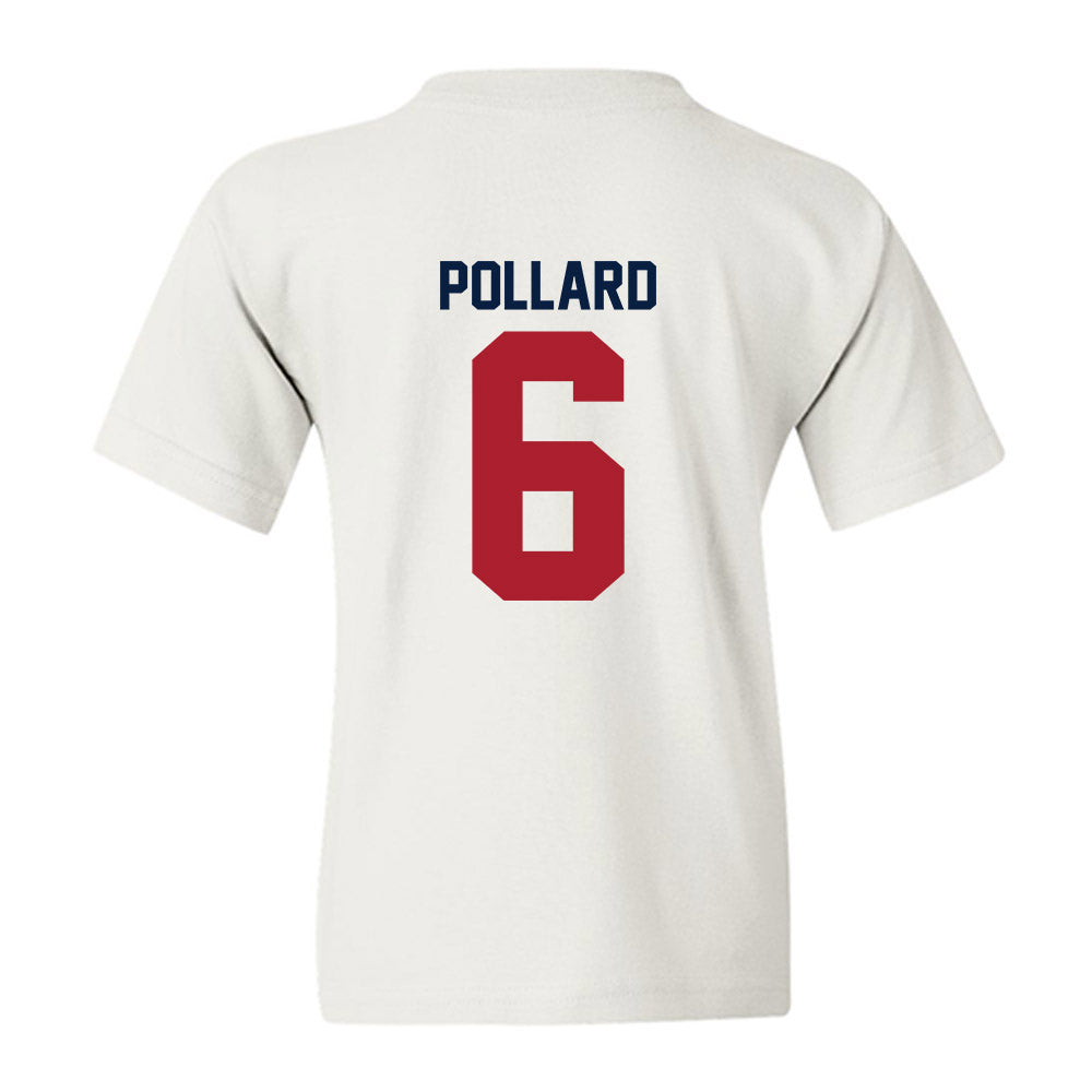 Liberty - NCAA Football : Micah Pollard - Classic Shersey Youth T-Shirt-1