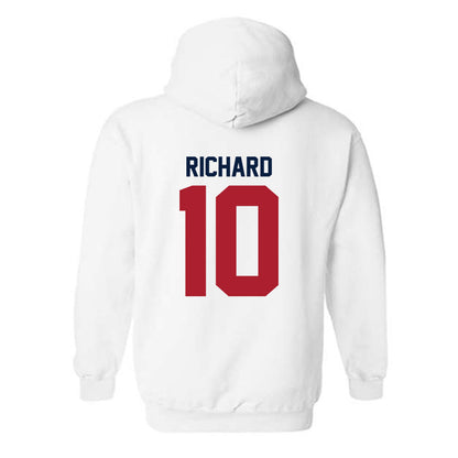 Liberty - NCAA Women's Field Hockey : Caroline Richard - Classic Shersey Hooded Sweatshirt-1
