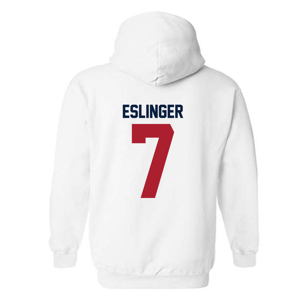 Liberty - NCAA Women's Soccer : Keelyn Eslinger - Classic Shersey Hooded Sweatshirt-1