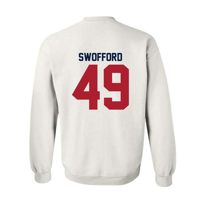 Liberty - NCAA Baseball : Easton Swofford - Classic Shersey Crewneck Sweatshirt-1