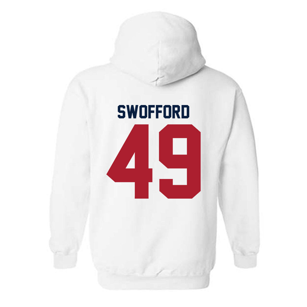 Liberty - NCAA Baseball : Easton Swofford - Classic Shersey Hooded Sweatshirt-1