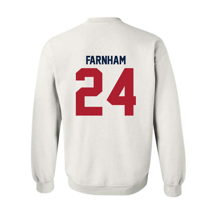 Liberty - NCAA Women's Soccer : Sammy Farnham - Classic Shersey Crewneck Sweatshirt-1