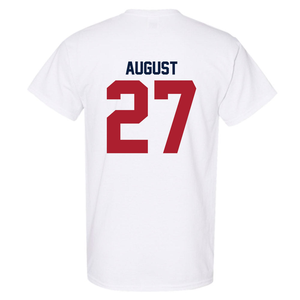 Liberty - NCAA Baseball : Tyler August - Classic Shersey T-Shirt-1