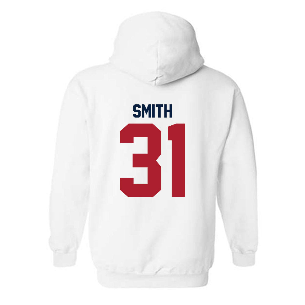 Liberty - NCAA Baseball : Kaleb Smith - Classic Shersey Hooded Sweatshirt-1