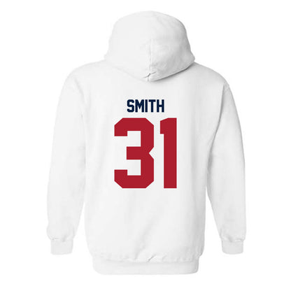 Liberty - NCAA Baseball : Kaleb Smith - Classic Shersey Hooded Sweatshirt-1