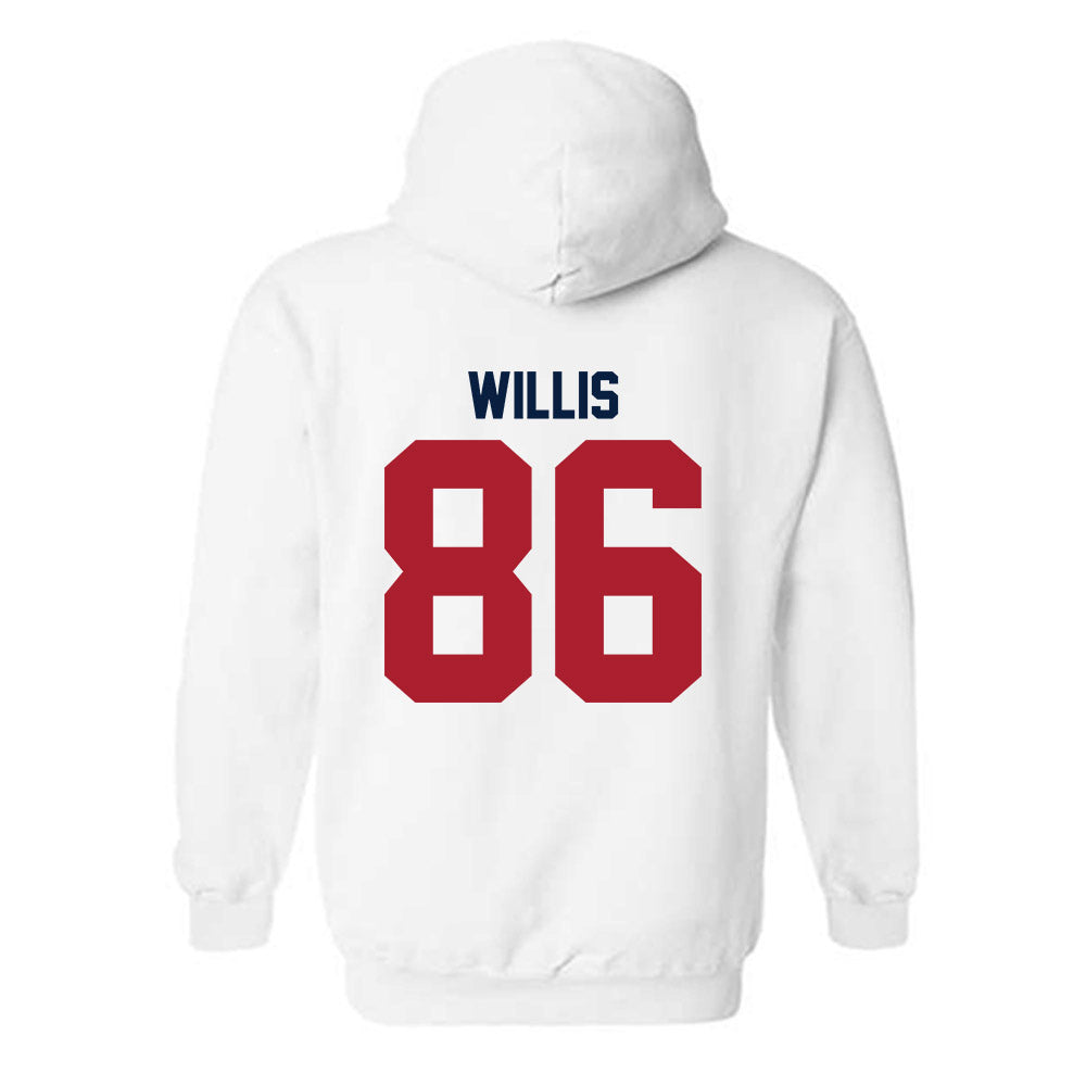 Liberty - NCAA Football : Caleb Willis - Classic Shersey Hooded Sweatshirt