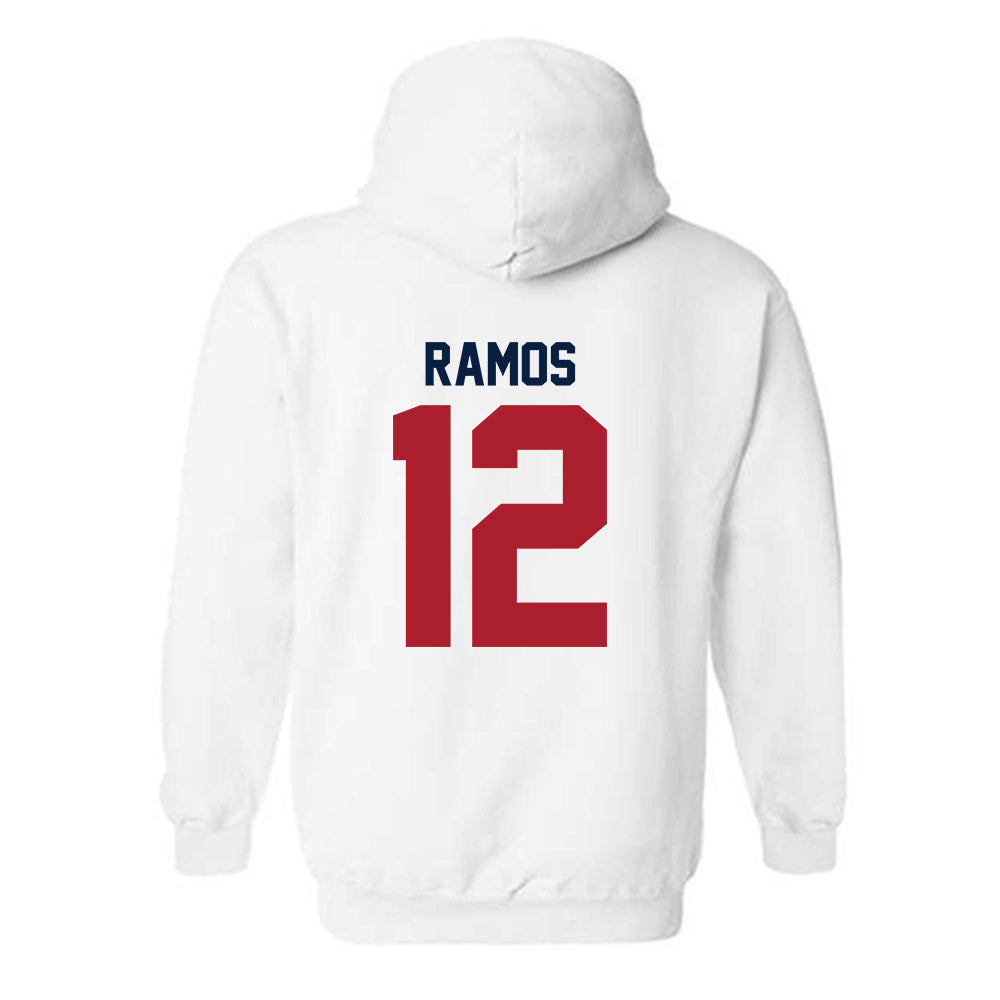 Liberty - NCAA Men's Soccer : Jayden Ramos - Classic Shersey Hooded Sweatshirt-1