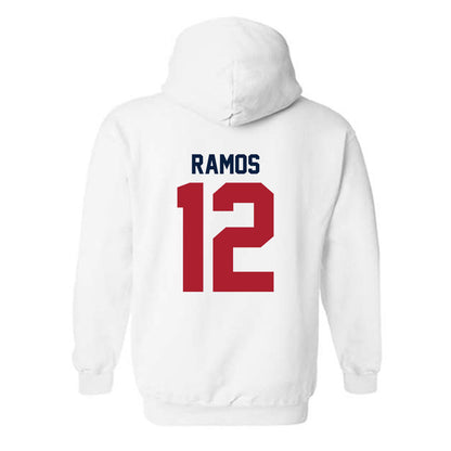 Liberty - NCAA Men's Soccer : Jayden Ramos - Classic Shersey Hooded Sweatshirt-1