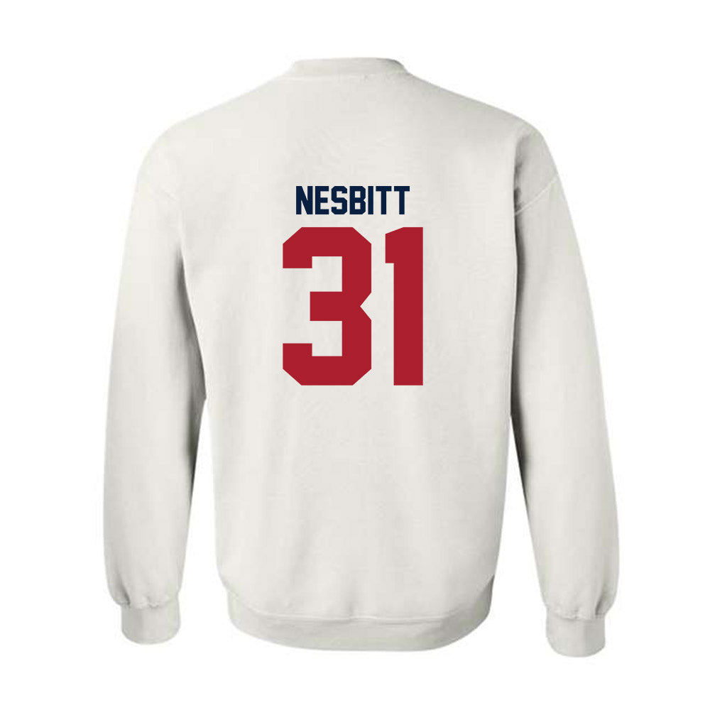 Liberty - NCAA Softball : Caitlyn Nesbitt - Classic Shersey Crewneck Sweatshirt-1
