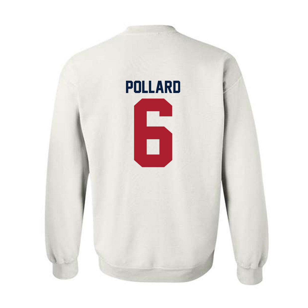 Liberty - NCAA Football : Micah Pollard - Classic Shersey Crewneck Sweatshirt-1