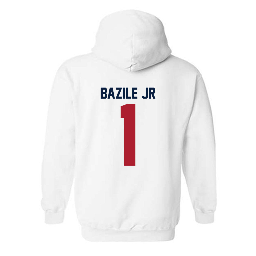 Liberty - NCAA Football : CJ Bazile Jr - Classic Shersey Hooded Sweatshirt-1