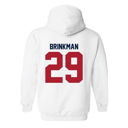 Liberty - NCAA Baseball : Charlie Brinkman - Classic Shersey Hooded Sweatshirt-1