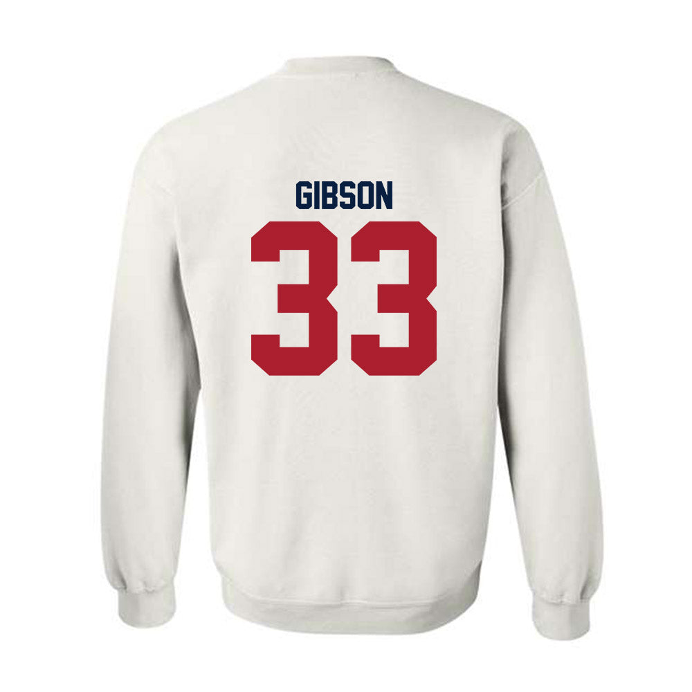 Liberty - NCAA Baseball : Michael Gibson - Classic Shersey Crewneck Sweatshirt