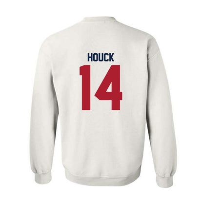 Liberty - NCAA Football : Ethan Houck - Classic Shersey Crewneck Sweatshirt-1