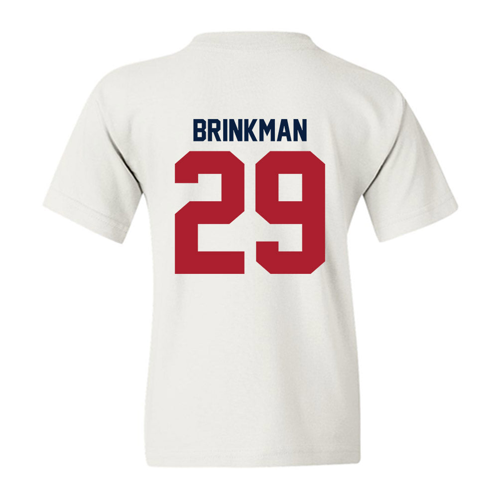 Liberty - NCAA Baseball : Charlie Brinkman - Classic Shersey Youth T-Shirt-1