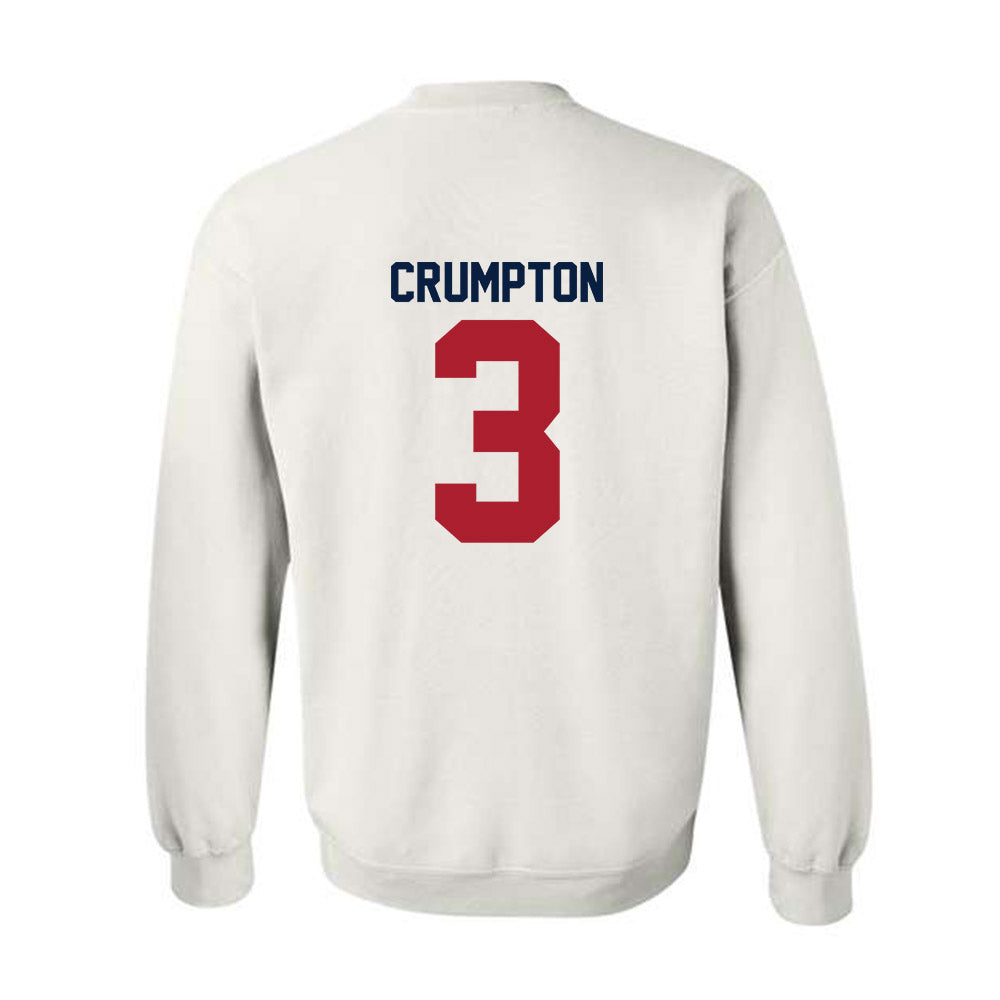 Liberty - NCAA Women's Lacrosse : Zuri Crumpton - Classic Shersey Crewneck Sweatshirt-1