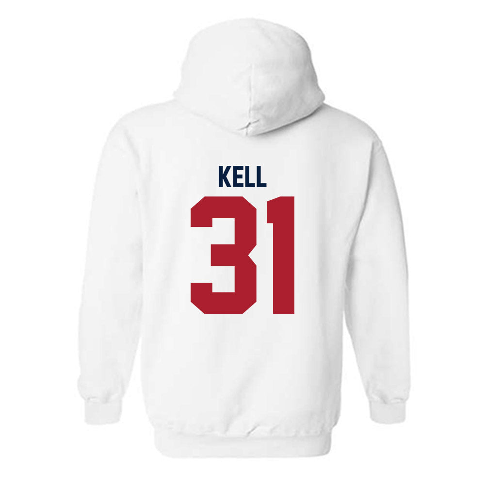 Liberty - NCAA Men's Soccer : Ethan Kell - Classic Shersey Hooded Sweatshirt-1