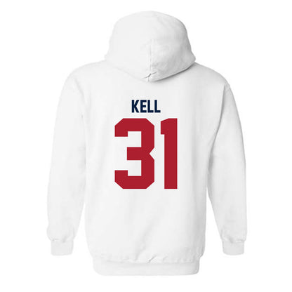 Liberty - NCAA Men's Soccer : Ethan Kell - Classic Shersey Hooded Sweatshirt-1