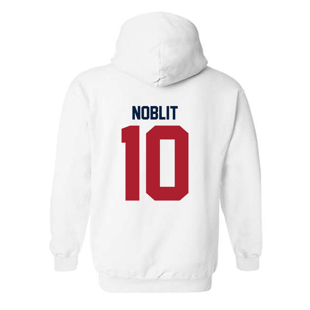 Liberty - NCAA Women's Soccer : Haley Noblit - Classic Shersey Hooded Sweatshirt-1