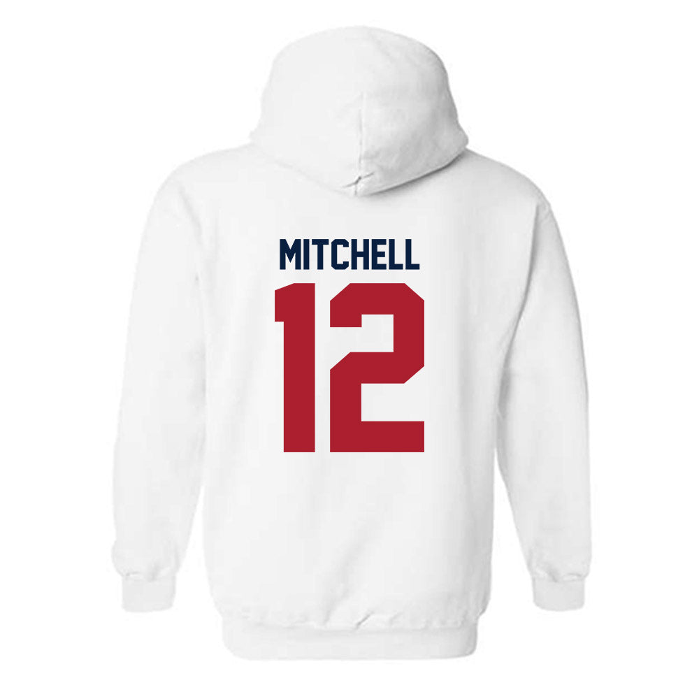 Liberty - NCAA Women's Lacrosse : Mila Mitchell - Classic Shersey Hooded Sweatshirt-1