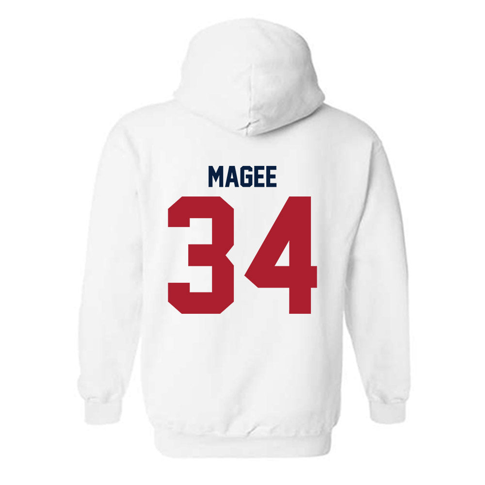 Liberty - NCAA Women's Soccer : Kayla Magee - Classic Shersey Hooded Sweatshirt-1