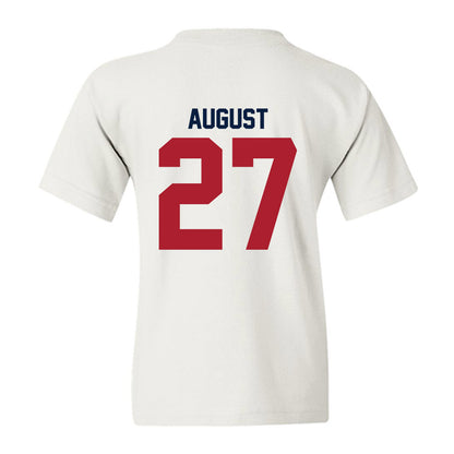 Liberty - NCAA Baseball : Tyler August - Classic Shersey Youth T-Shirt-1