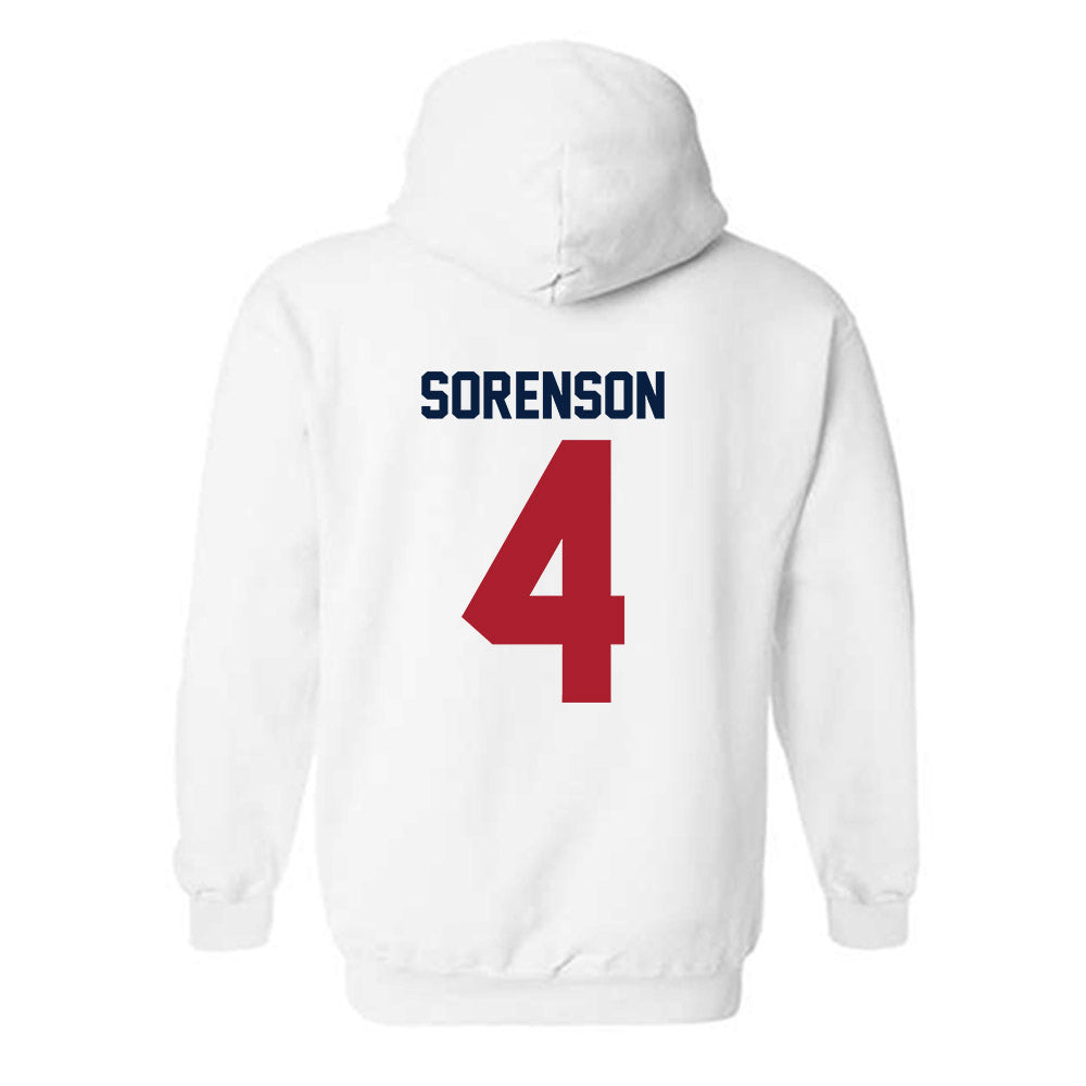 Liberty - NCAA Baseball : Jaxon Sorenson - Classic Shersey Hooded Sweatshirt-1