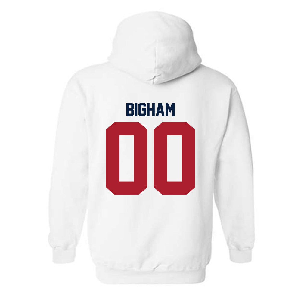 Liberty - NCAA Softball : Nahla Bigham - Classic Shersey Hooded Sweatshirt-1