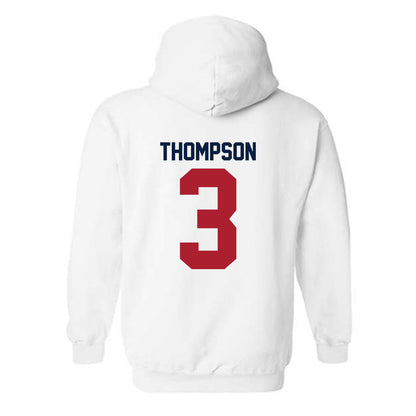 Liberty - NCAA Women's Basketball : JaKayla Thompson - Classic Shersey Hooded Sweatshirt-1