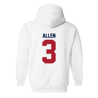 Liberty - NCAA Softball : Danner Allen - Classic Shersey Hooded Sweatshirt-1