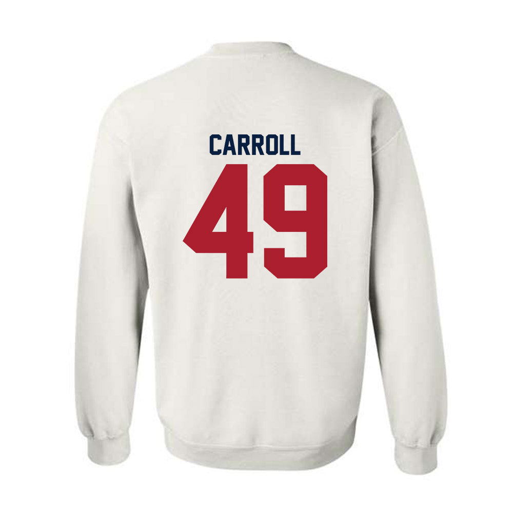 Liberty - NCAA Football : Grey Carroll - Crewneck Sweatshirt