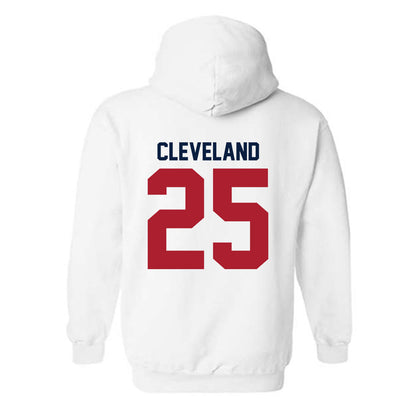 Liberty - NCAA Men's Basketball : Zach Cleveland - Classic Shersey Hooded Sweatshirt-1