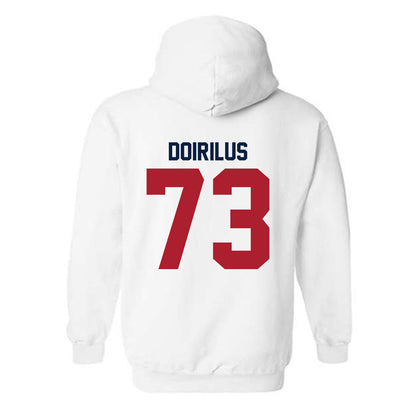 Liberty - NCAA Football : Curtis Doirilus - Classic Shersey Hooded Sweatshirt-1