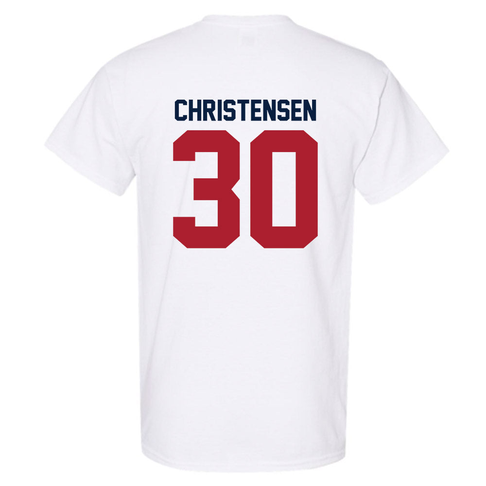 Liberty - NCAA Women's Lacrosse : Claire Christensen - Classic Shersey T-Shirt-1