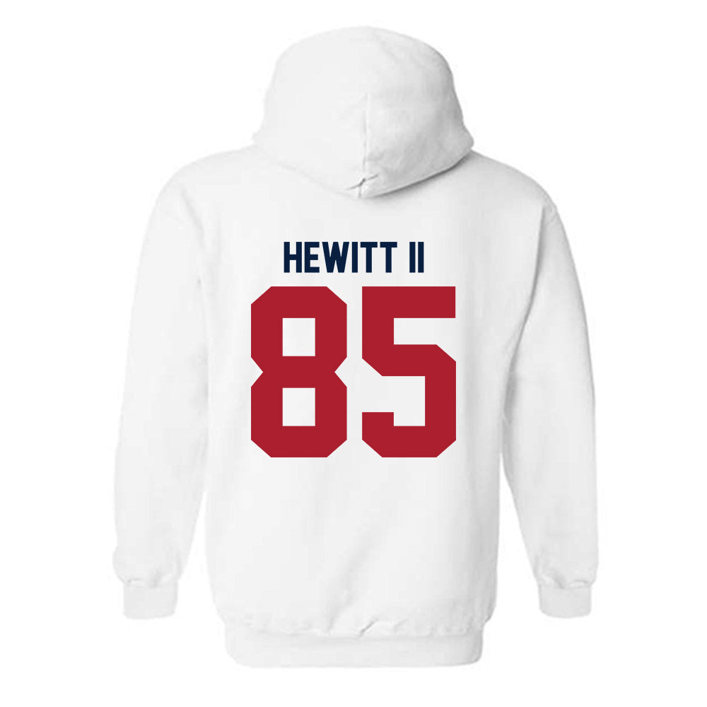 Liberty - NCAA Football : Connie Hewitt II - Classic Shersey Hooded Sweatshirt-1