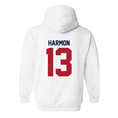 Liberty - NCAA Football : Damond Harmon - Classic Shersey Hooded Sweatshirt-1