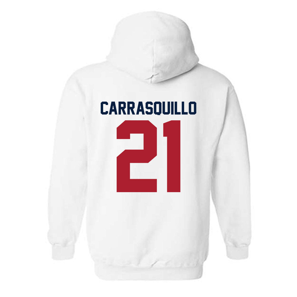 Liberty - NCAA Softball : Alexia Carrasquillo - Classic Shersey Hooded Sweatshirt-1