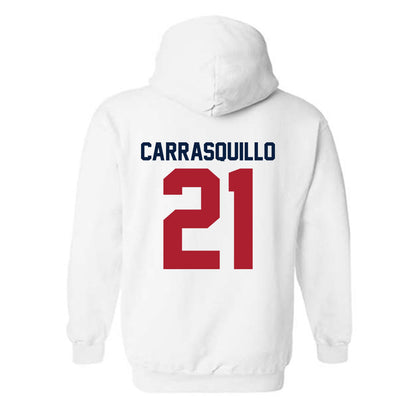 Liberty - NCAA Softball : Alexia Carrasquillo - Classic Shersey Hooded Sweatshirt-1
