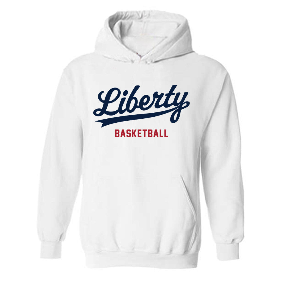 Liberty - NCAA Men's Basketball : Taelon Peter - Classic Shersey Hooded Sweatshirt-0