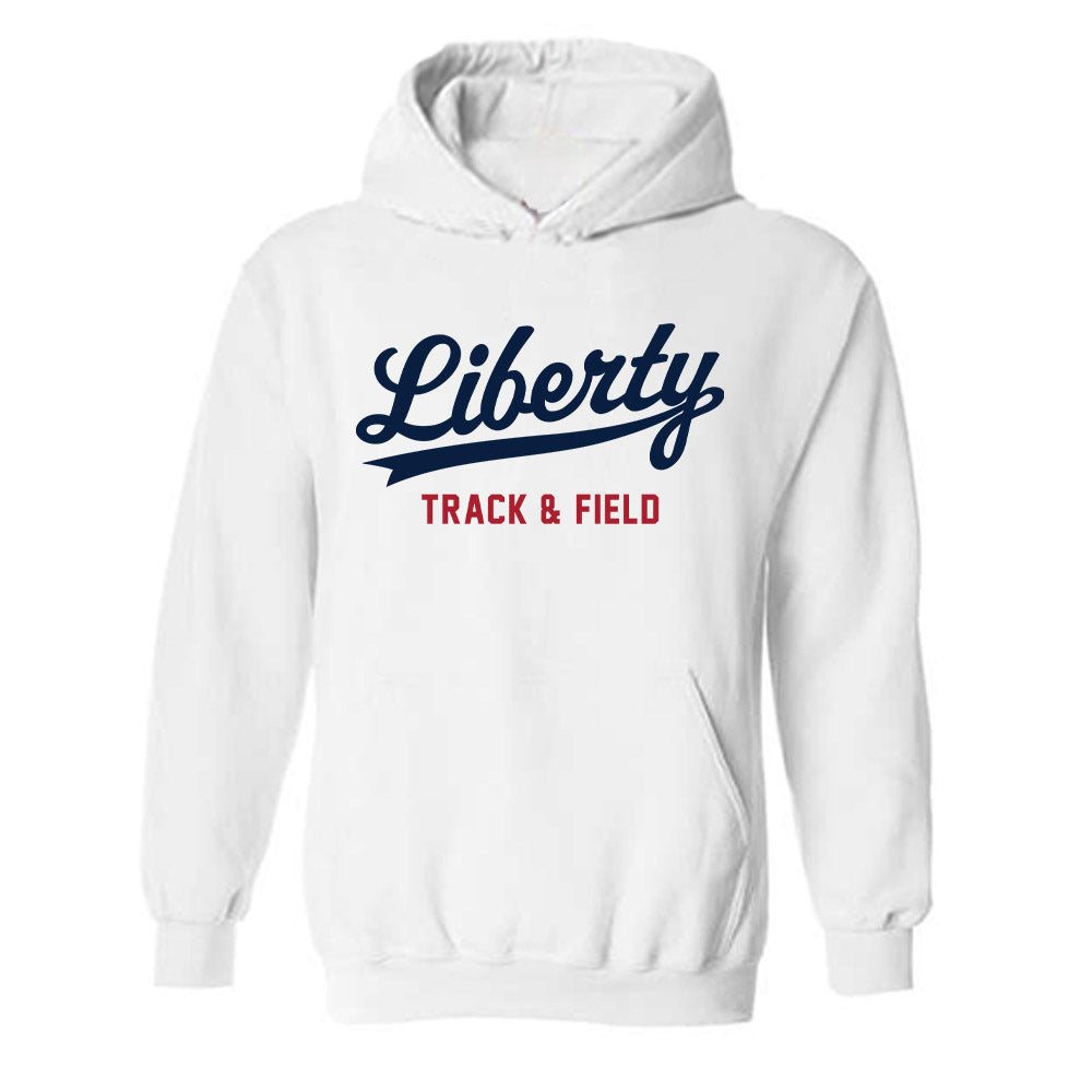 Liberty - NCAA Men's Track & Field : Robbie Annett - Classic Shersey Hooded Sweatshirt-0