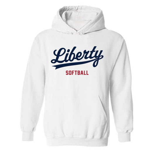 Liberty - NCAA Softball : Danner Allen - Classic Shersey Hooded Sweatshirt-0